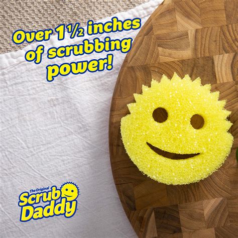 Buy Original Scrub Daddy Sponge - Scratch Free Scrubber for Dishes and ...