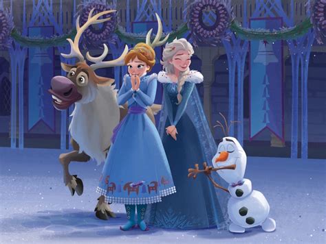 Olafs Frozen Adventure - Storybook Illustration - Frozen Photo ...