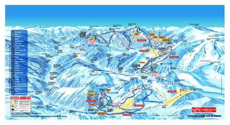 Andorra Ski Map Pas De La Casa