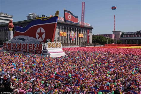 Kim Jong-un hosts enormous parade to celebrate North Korea's 70th ...