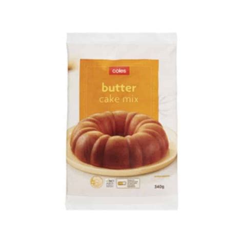 Buy Coles Butter Cake Mix 340g Online | Worldwide Delivery | Australian ...