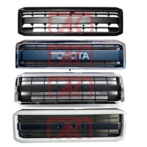 Modified Body Parts Front Bumper Grille Front Grill For Toyota Land ...