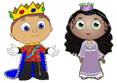 Prince Whyatt and Princess Pea - Super WHY! Fan Art (32546315) - Fanpop