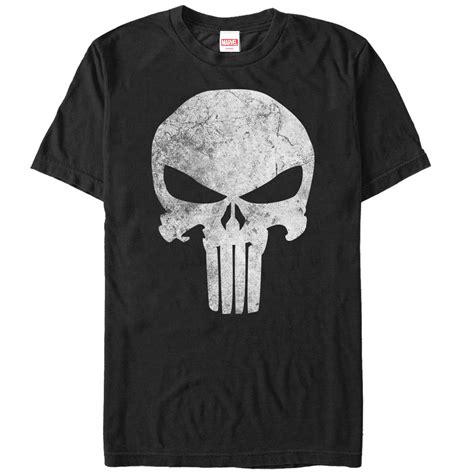 Marvel - Marvel Men's Punisher Retro Skull Symbol T-Shirt - Walmart.com ...