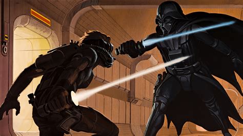 Luke Skywalker Vs Darth Vader Wallpapers - Wallpaper Cave