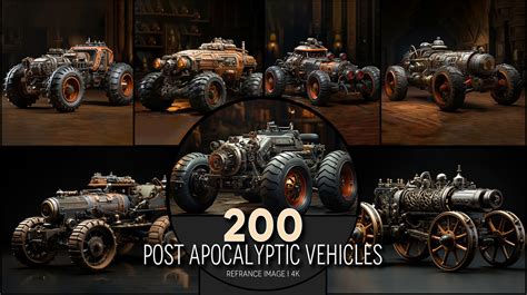 ArtStation - Post Apocalyptic Vehicles 4K Reference/Concept Images ...