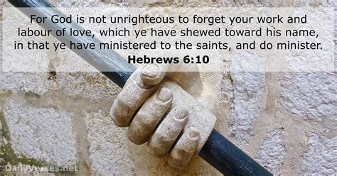 Hebrews 6 - KJV - DailyVerses.net