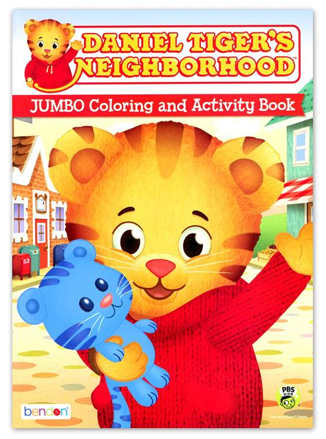 Buy Daniel Tiger's Neighborhood Jumbo Coloring & Activity Book by PBS ...