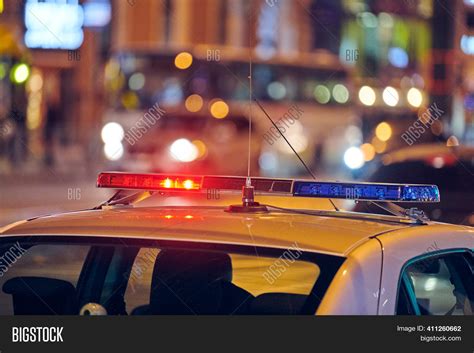 Police Car Lights Image & Photo (Free Trial) | Bigstock