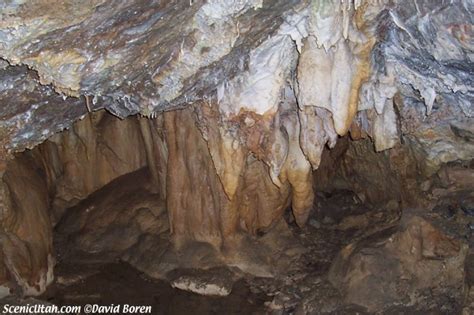 Picture of Hansen Cave Stalactites - Timpanogos Cave National Monument