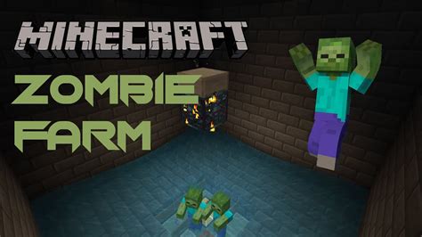 How To Make A Zombie Farm In Minecraft Bedrock Edition