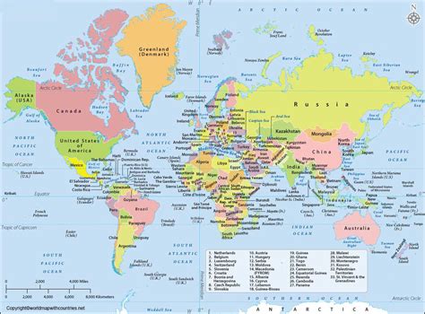 A Map Of The World With Names – Topographic Map of Usa with States