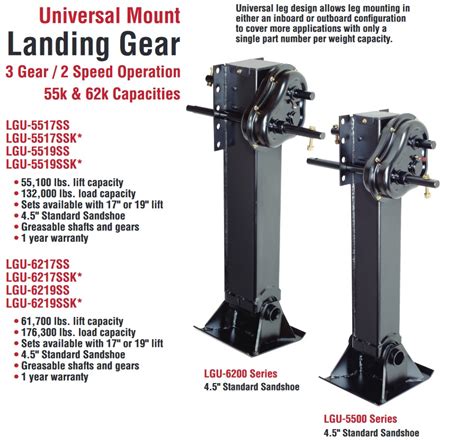 Landing Gear - Trailer Universal Mount