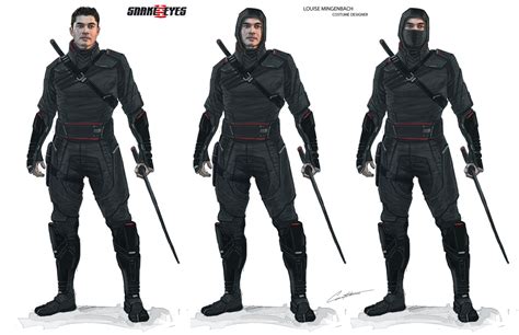 Gi Joe Snake Eyes Costume