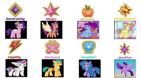 Elements of Harmony Mane 8 MLP G5 by Disneyponyfan on DeviantArt