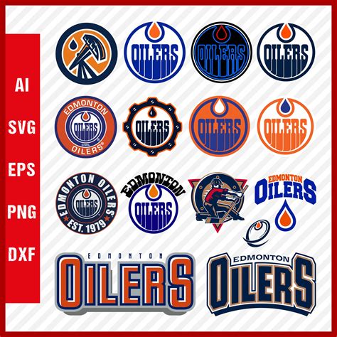 Edmonton Oilers Logo, Oilers Svg Cut Files, Layered Svg | Inspire Uplift