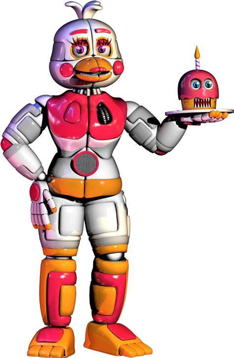 Funtime Chica [official] - Funtime Chica Fnaf 6 - (722x1107) Png ...