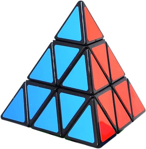 TOYESS Pyramid Triangle Puzzle Cube, Pyraminx Speed Cube, Brain Teasers ...