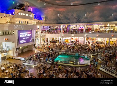 The Orient Food Court in The Intu Trafford Centre, Manchester, England ...