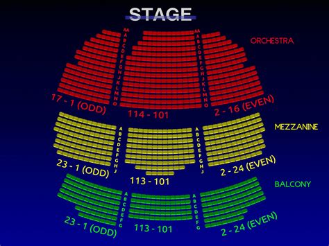 Lion King Broadway Seating Map | Elcho Table