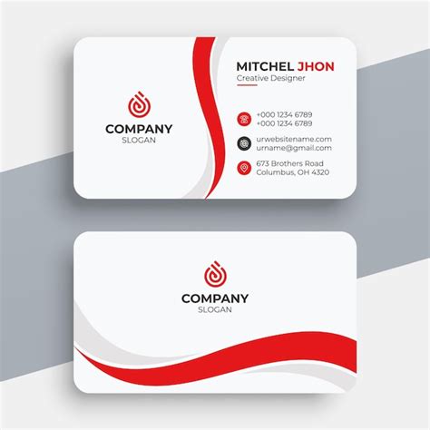 Premium Vector | Modern and creative business card template