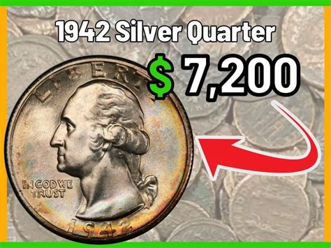 1942 Silver Quarter Value And Price Chart