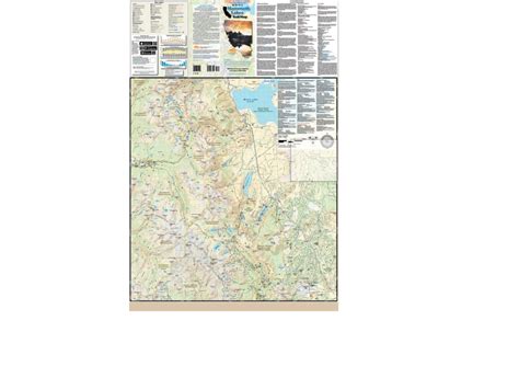 Adventure Maps Mammoth Lakes Trail Map - The BackCountry