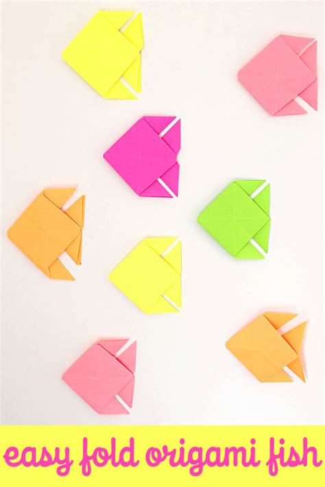 Origami Fish: Easy Folding Instructions