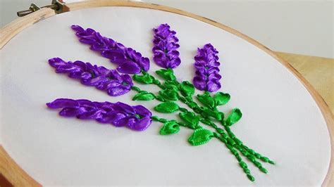 Hand Embroidery: Ribbon embroidery - YouTube