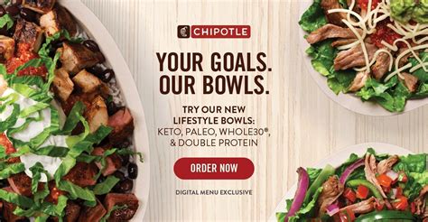 Chipotle adds ‘Lifestyle Bowls’ for paleo, keto, Whole30 dieters ...