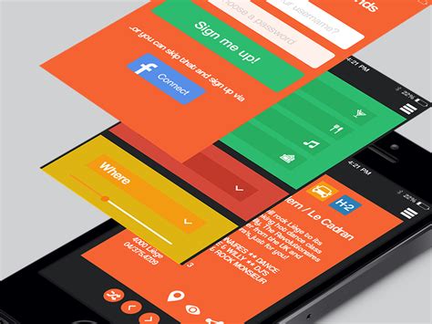 Shake.in App 1.0 by Benjamin Dupapier on Dribbble