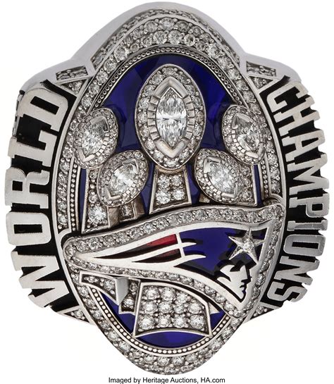 2016 New England Patriots Super Bowl LI Championship Ring Presented ...