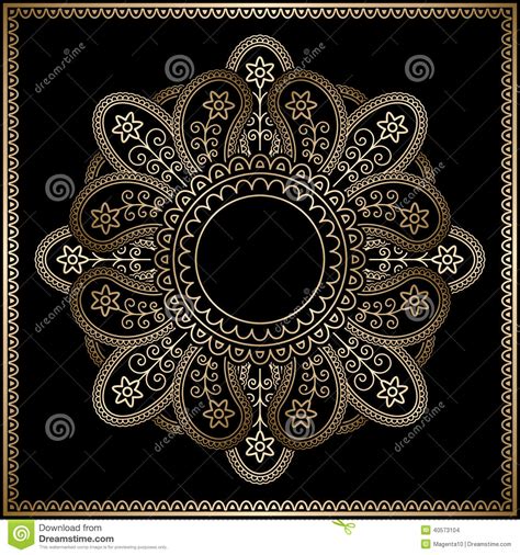 Gold ornamental background stock vector. Illustration of certificate ...