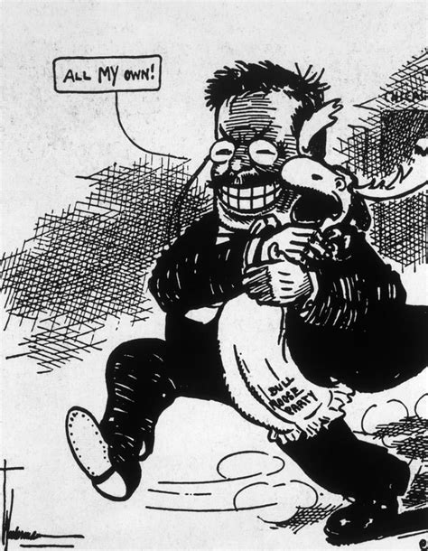 Theodore Roosevelt In Political Cartoon Photograph by Everett - Pixels