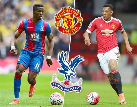 Crystal Palace vs. Manchester United combined XI based on statistics ...