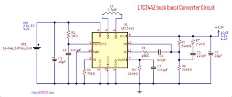 Schematic Of Buck Boost Converter - Circuit Diagram