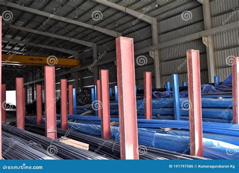 Industrial Warehouse Interior of Roof Ceiling Structure Skylights with ...