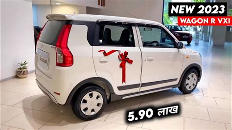 Maruti Suzuki Wagon r 2023 new model in india Wagon r vxi 2023 on road ...