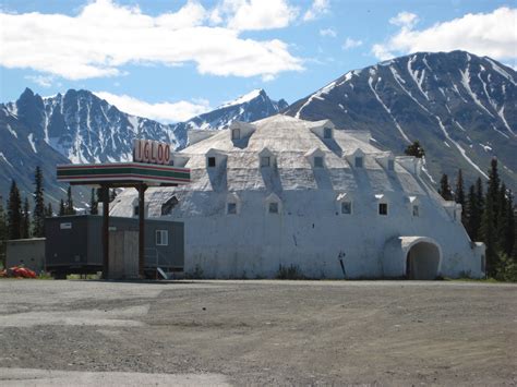 Deserted Places: An abandoned igloo hotel in Alaska