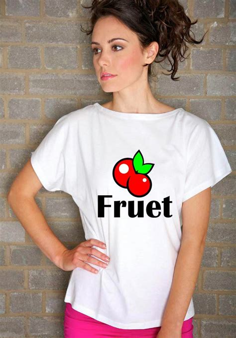 White T-Shirt Design For Girl Fruet Theme | White T-Shirt For Girl