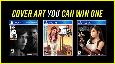 PS4 Custom Cover Art for Games - YouTube