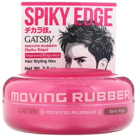 Mandom, Gatsby, Moving Rubber Hair Styling Wax, Spiky Edge, 2.8 oz - iHerb