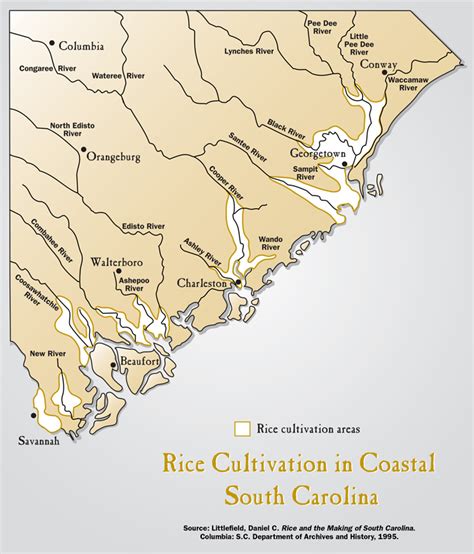 South Carolina Plantations Map - Ailina Laurette