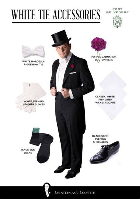 White Tie Shopping & Buying Guide