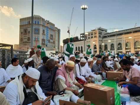 Mecca, Saudi Arabia, April 2023 - Pilgrims from different countries ...