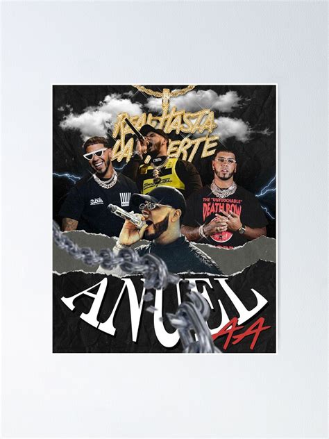 "ANUEL-AA, MERCH ANUEL" Poster for Sale by ticwojames | Redbubble