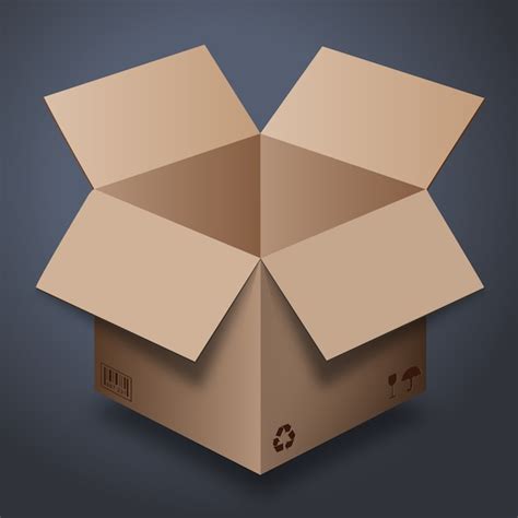 Free Vector | Delivery box design