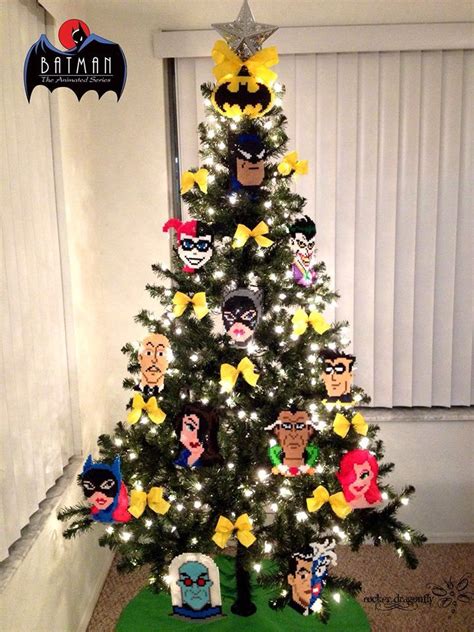 My 2014 Christmas Tree !!!Batman: The Animated Series !!! Perler Bead ...