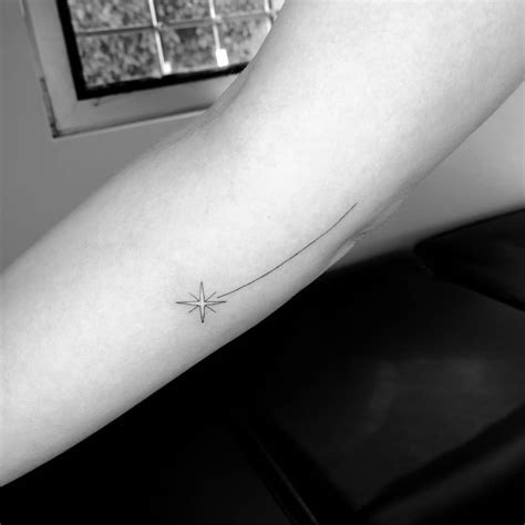 Shooting Star Tattoo Ideas for a Touch of Cosmic Magic