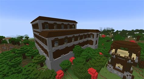 Minecraft Log Cabin Mansion Seed Pe – Cabin Photos Collections